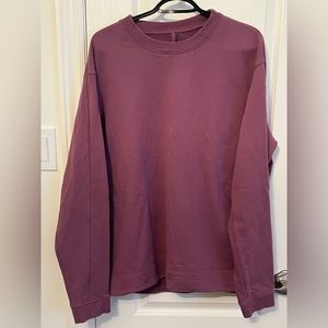 Lululemon French Terry Oversized Long-sleeve crew